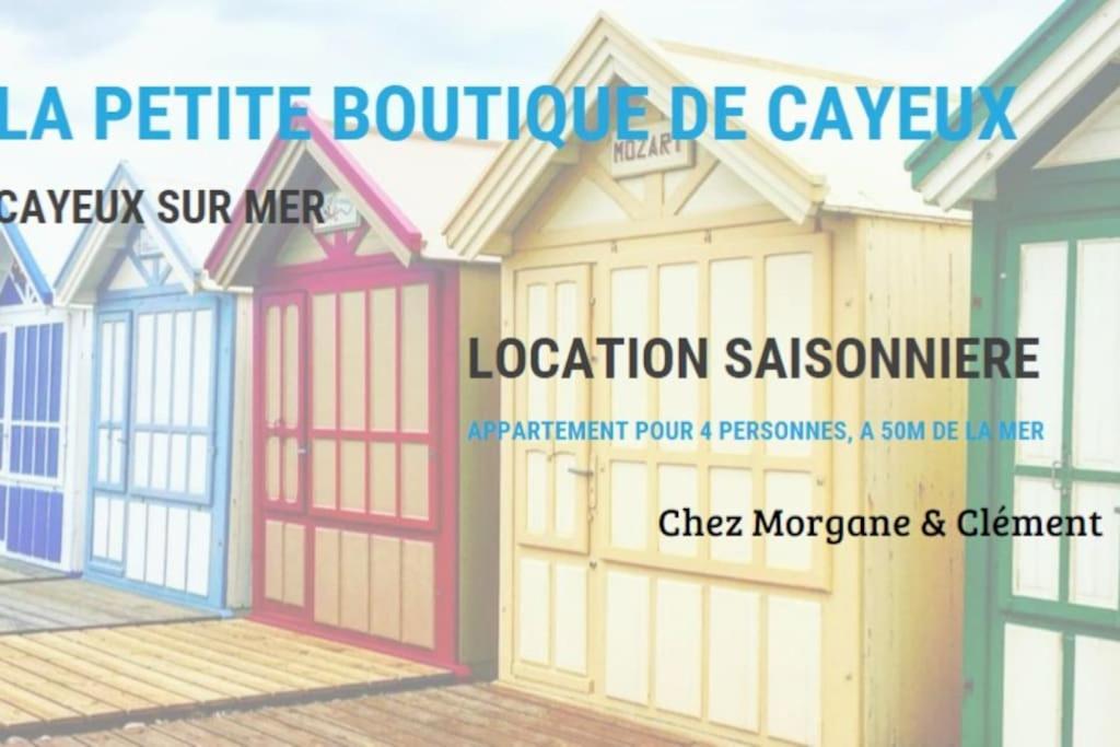Appartement La Petite Boutique Bleue à Cayeux-sur-Mer Extérieur photo